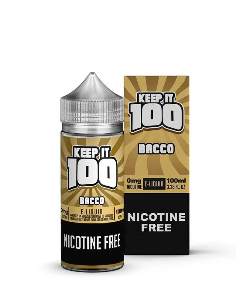 Keep It 100 E Liquid - Bacco - 100ml - Absolute Vape