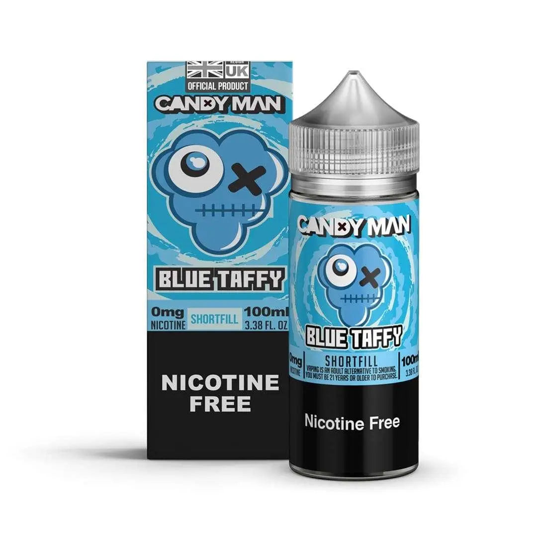Keep It 100 E Liquid Candy Man - Blue Taffy - 100ml - Absolute Vape