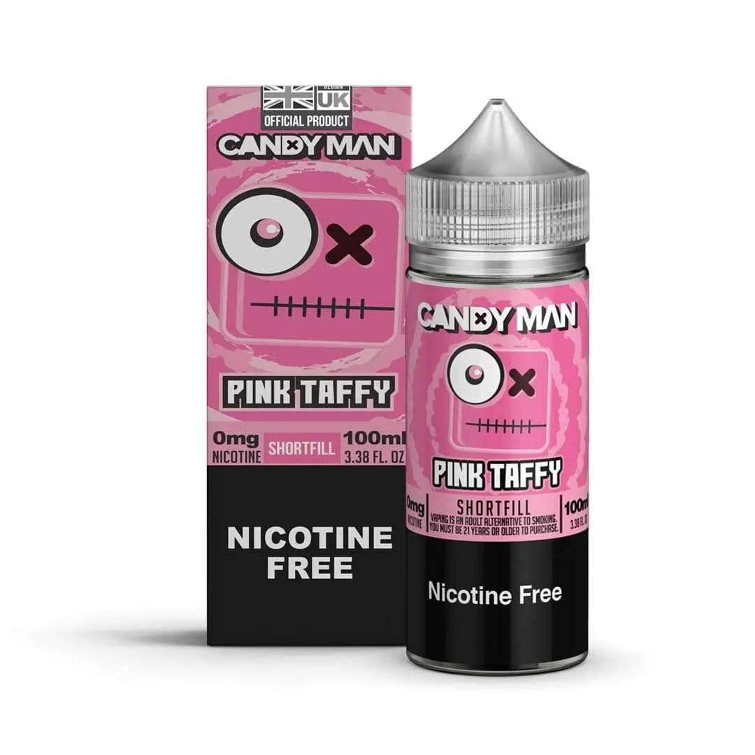 Keep It 100 E Liquid Candy Man - Pink Taffy - 100ml - Absolute Vape