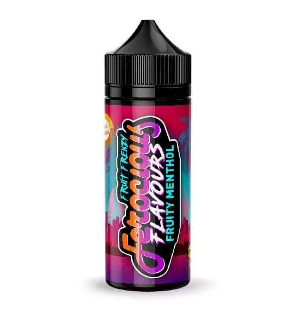 FRUITY-MENTHOL-FRUIT-FRENZY-100ML-E-LIQUID-FEROCIOUS-FLAVOURS1