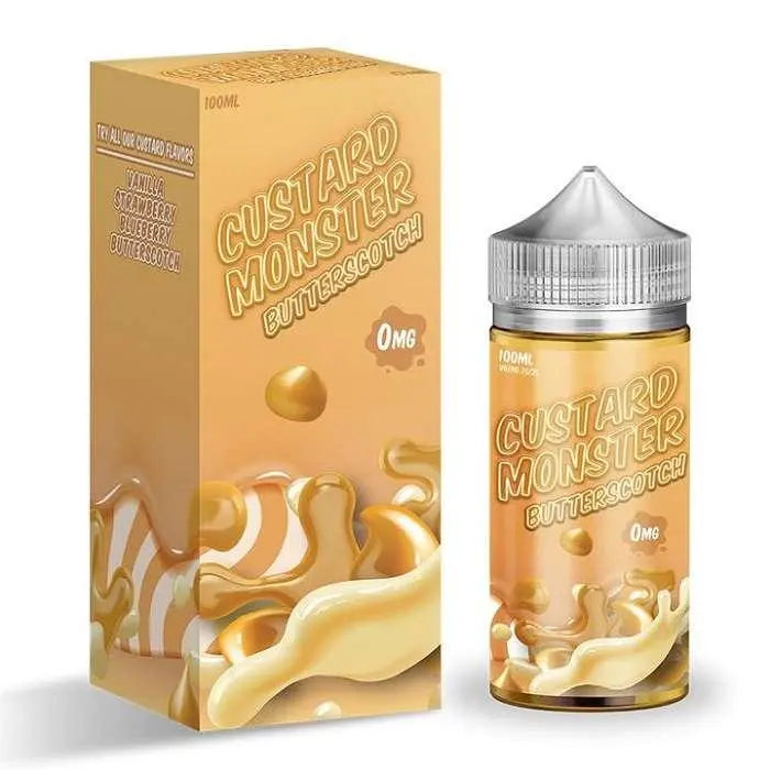 Custard Monster E Liquid - Butterscotch - 100ml - Absolute Vape