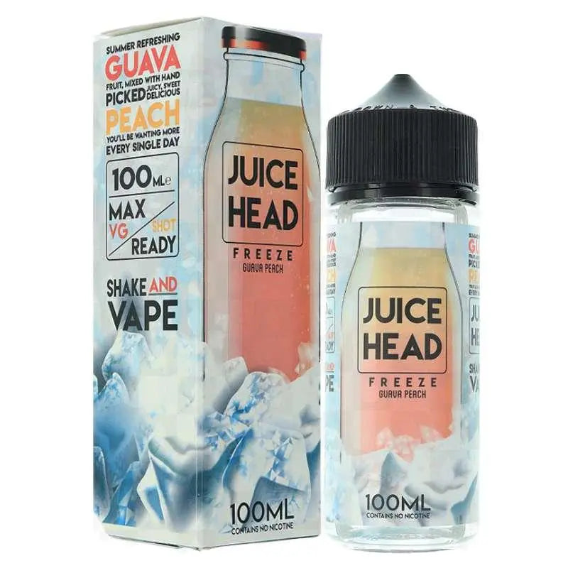 Juice Head E Liquid - Guava Peach Freeze - 100ml - Absolute Vape