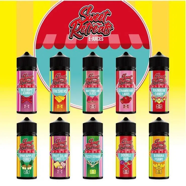 Sweet Retreats E Liquid - Banana Foams - 100ml - Absolute Vape