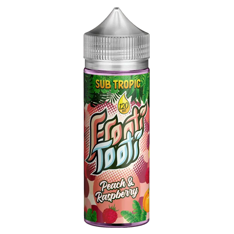 Frooti Tooti By Kingston - Peach & Rasberry - 100ml - Absolute Vape