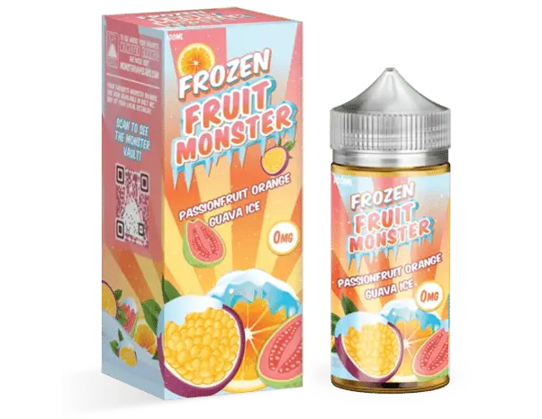 Frozen Fruit Monster E Liquid - Passionfruit Orange Guava Ice - 100ml - Absolute Vape