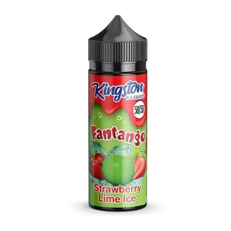 Kingston Fantango 50/50 - Strawberry & Lime Ice - 100ml - Absolute Vape