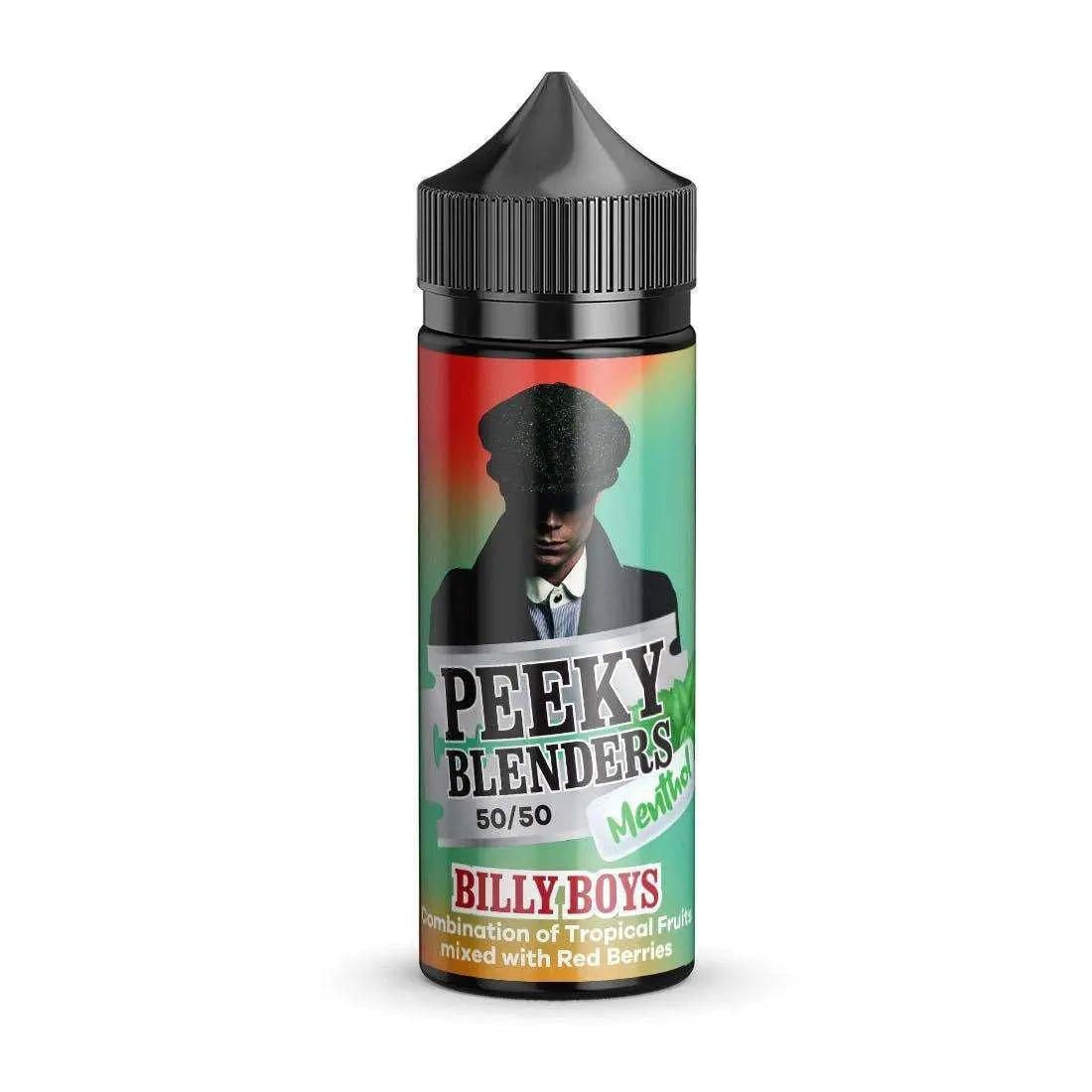 Peeky Blenders E Liquid - Billy Boys (Tropical Fruits & Red Berries) Menthol - 100ml - Absolute Vape