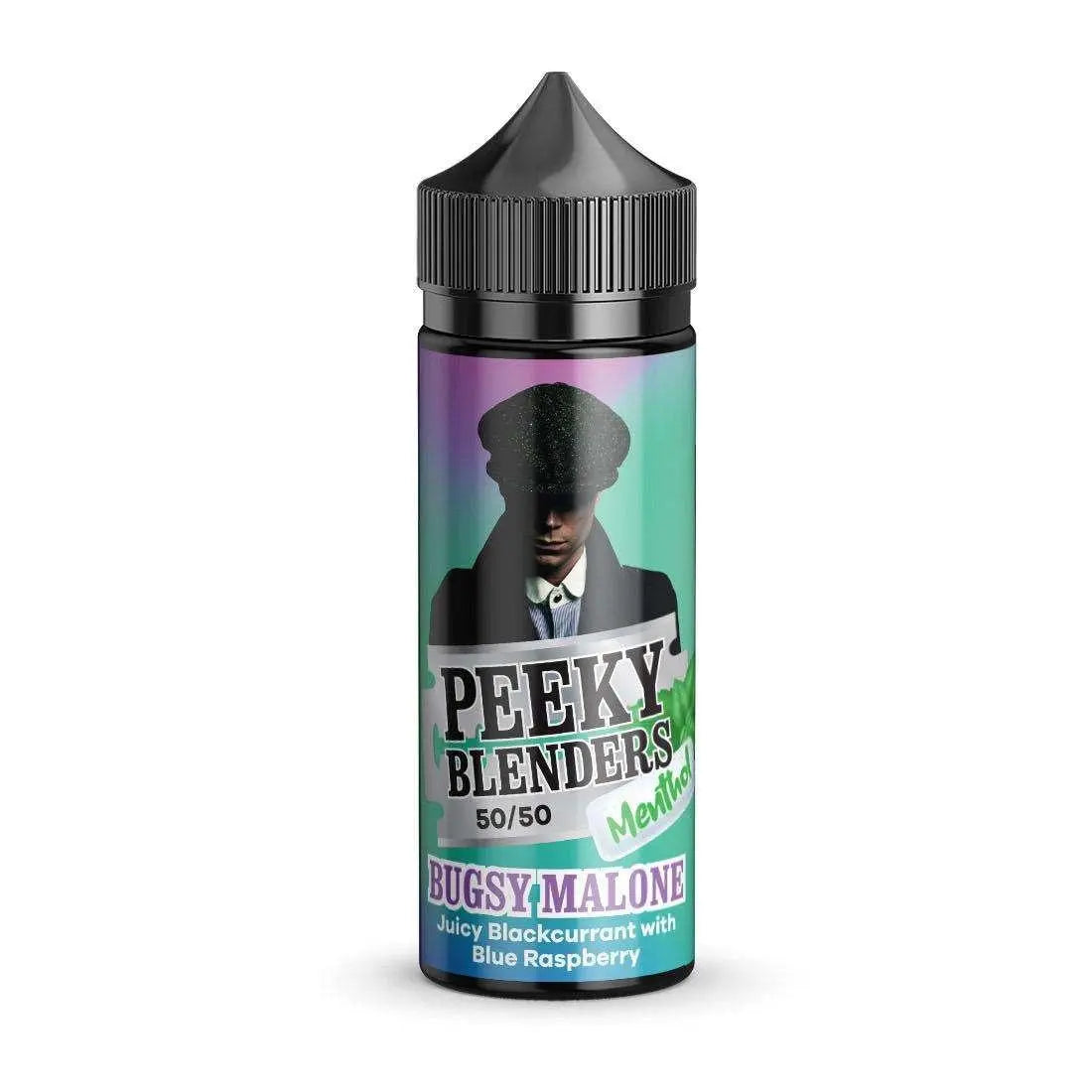 Peeky Blenders E Liquid Menthol - Bugsy Malone (Blackcurrant, Blue Raspberry) - 100ml - Absolute Vape