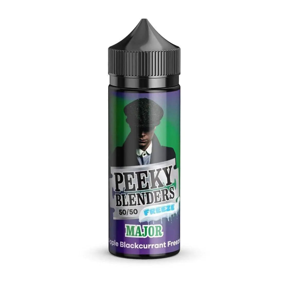 Peeky Blenders E Liquid Freeze - Major (Apple Blackcurrant Freeze) - 100ml - Absolute Vape
