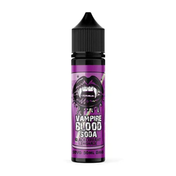 Vampire Blood E Liquid Soda - Blackcurrant Lemonade - 50ml - Absolute Vape