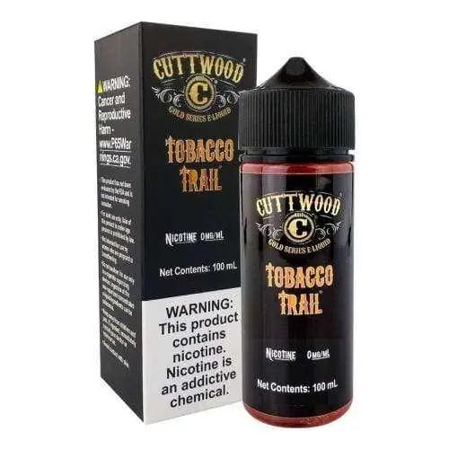 Cuttwood E Liquid - Tobacco Trail - 100ml - Absolute Vape