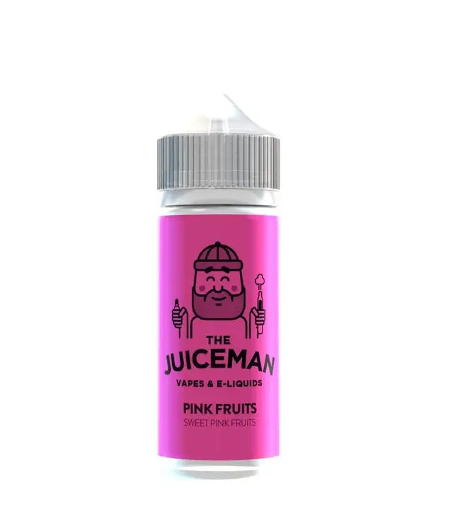 The Juiceman E Liquid - Pink Fruits - 100ml - Absolute Vape