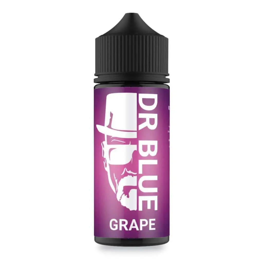 Dr Blue E Liquid - Grape - 100ml - Absolute Vape