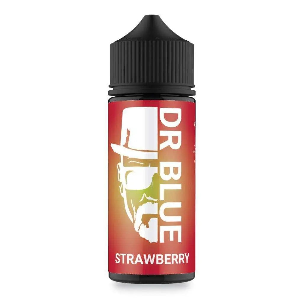 Dr Blue E Liquid - Strawberry - 100ml - Absolute Vape