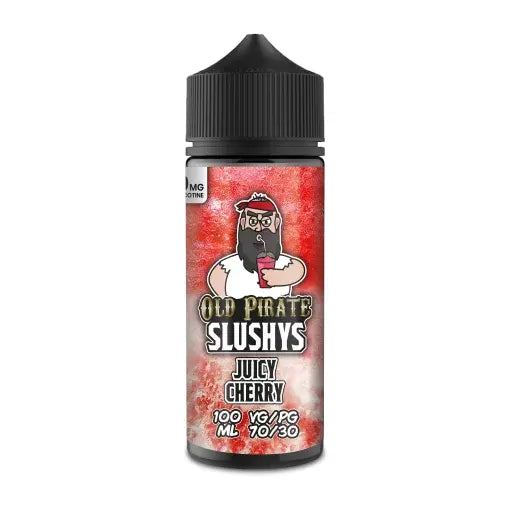 Old Pirate E Liquid Slushys - Juicy Cherry - 100ml - Absolute Vape