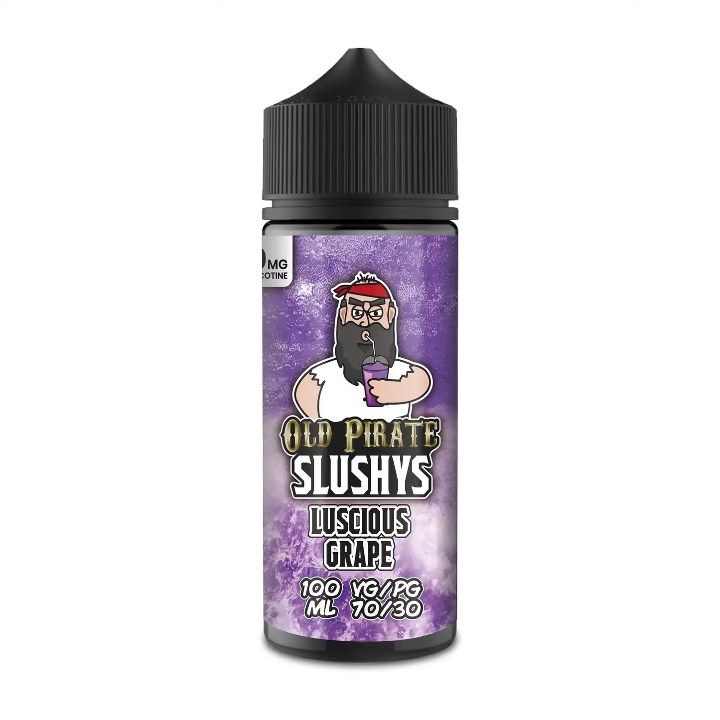 Old Pirate E Liquid Slushys - Luscious Grape - 100ml - Absolute Vape