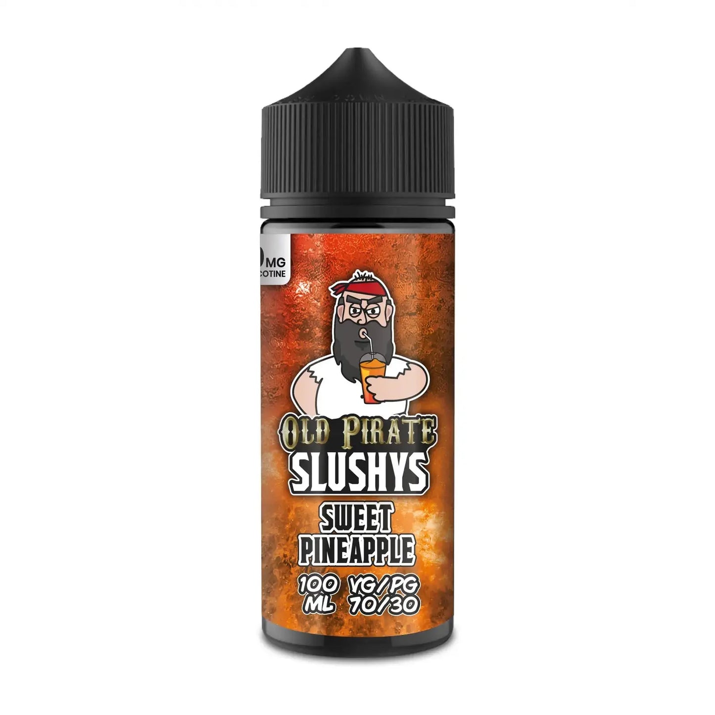 Old Pirate E Liquid Slushys - Sweet Pineapple - 100ml - Absolute Vape