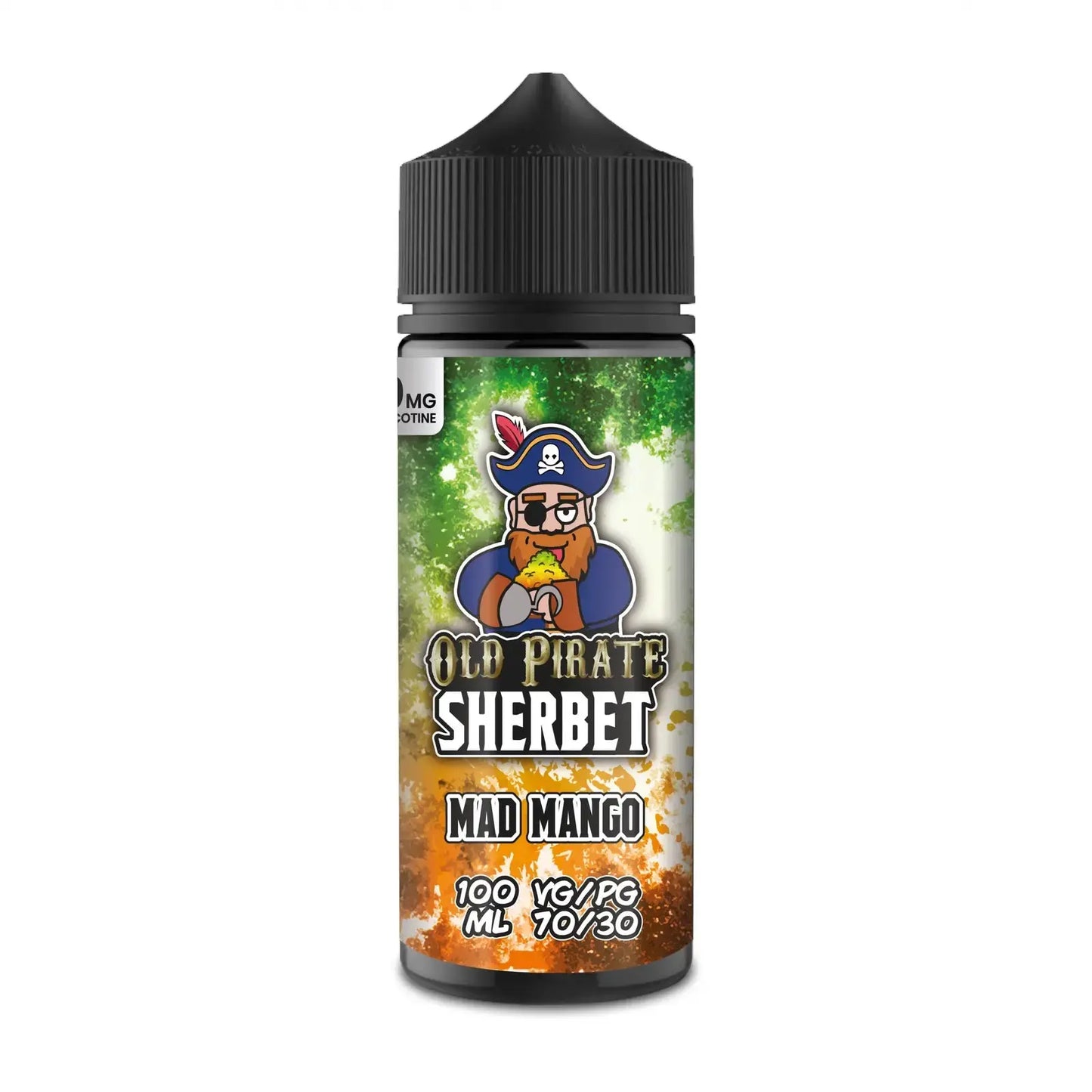 Old Pirate E Liquid Sherbet - Mad Mango - 100ml - Absolute Vape