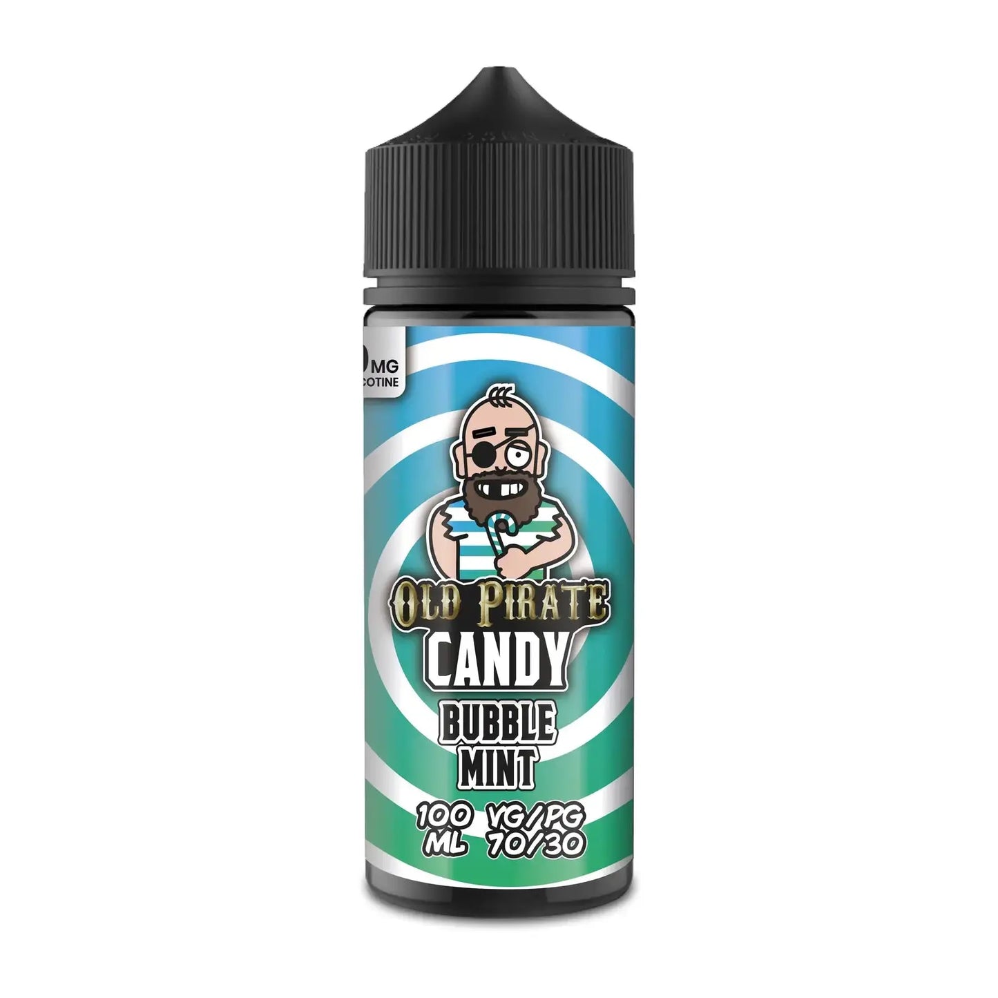 Old Pirate E Liquid Candy - Bubble Mint - 100ml - Absolute Vape