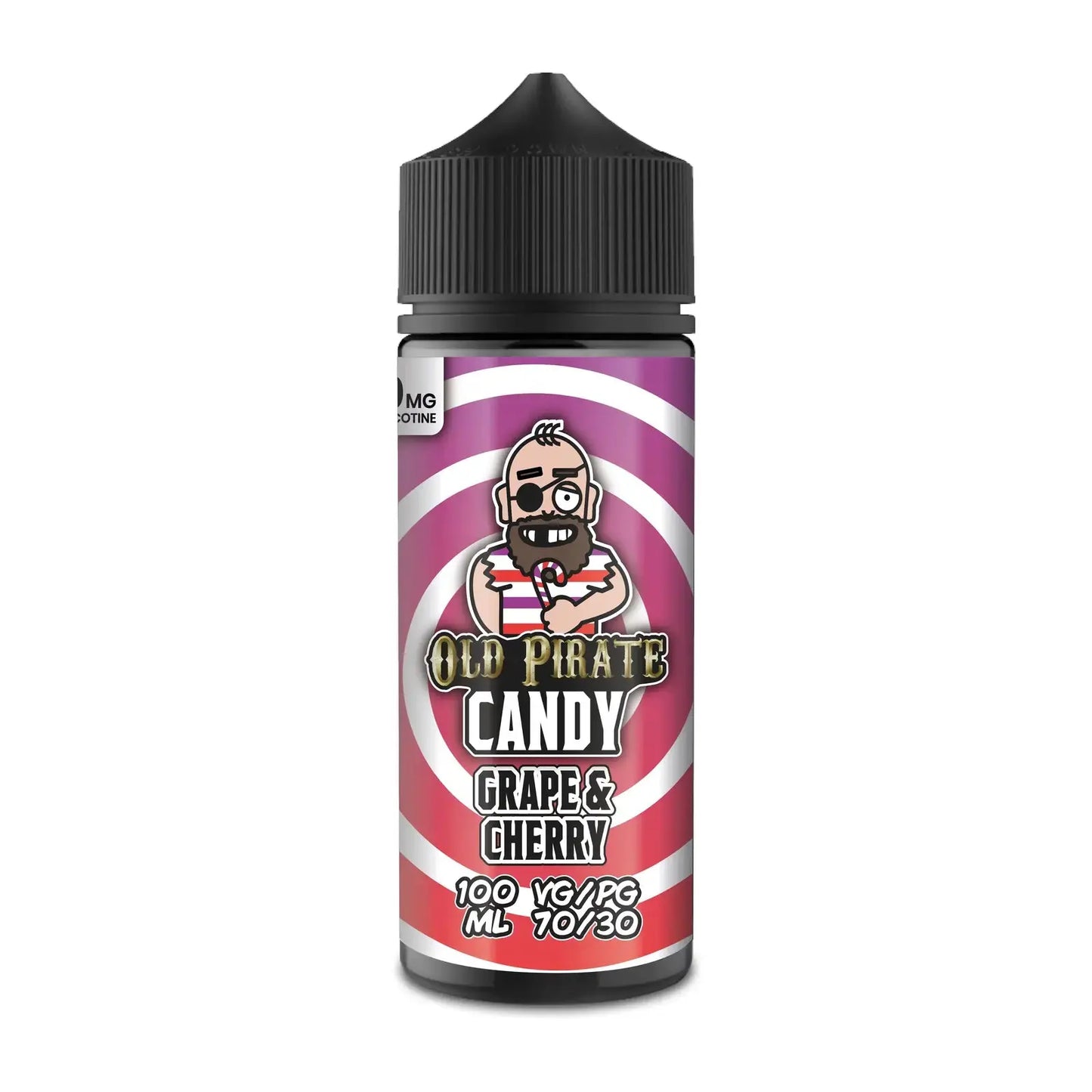 Old Pirate E Liquid Candy - Grape & Cherry - 100ml - Absolute Vape