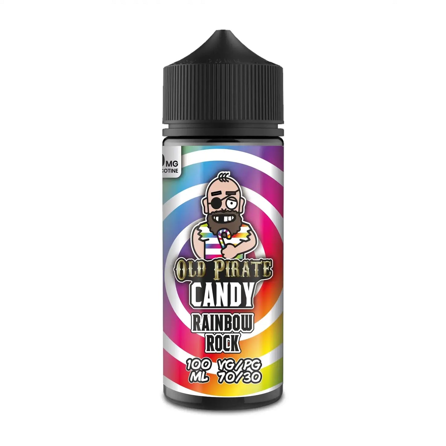 Old Pirate E Liquid Candy - Rainbow Rock - 100ml - Absolute Vape
