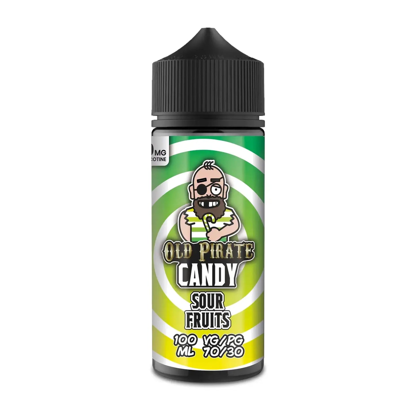 Old Pirate E Liquid Candy - Sour Fruits - 100ml - Absolute Vape