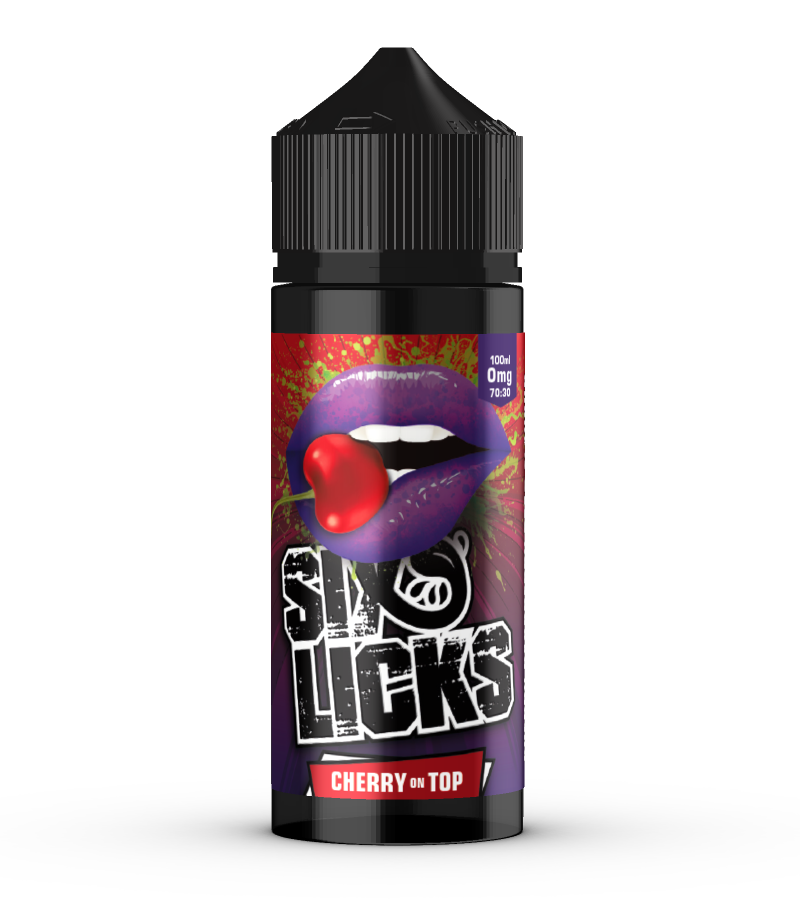 Six-Licks-100ml-Cherry-On-Top
