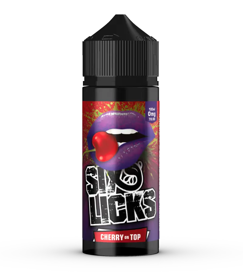Six-Licks-100ml-Cherry-On-Top