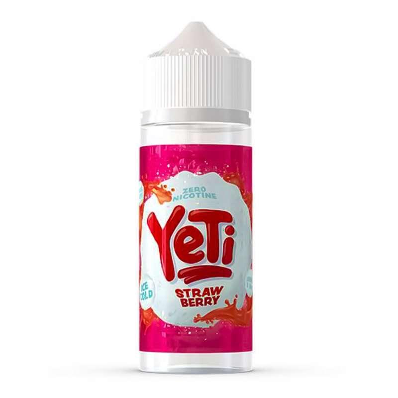 yeti-strawberry-100ml-eliquid-shortfill-bottle