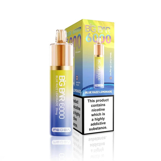 Feoba Big Bar 6000 Puffs Disposable Vape 20mg Feoba Big Bar 6000