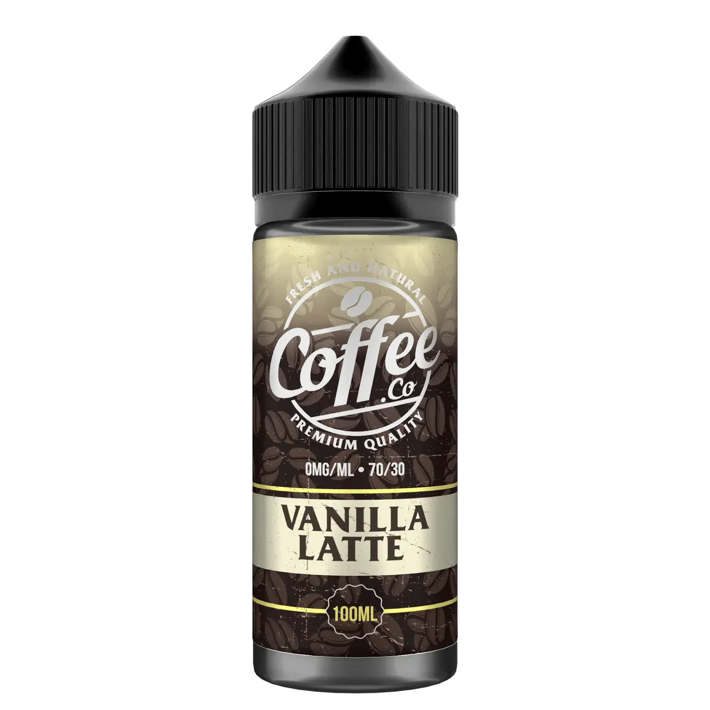 Coffee Co 100ml Shortfill E-Liquid - Rich Coffee Flavour 70VG/30PG 0mg, 3mg & 6mg Coffee Co