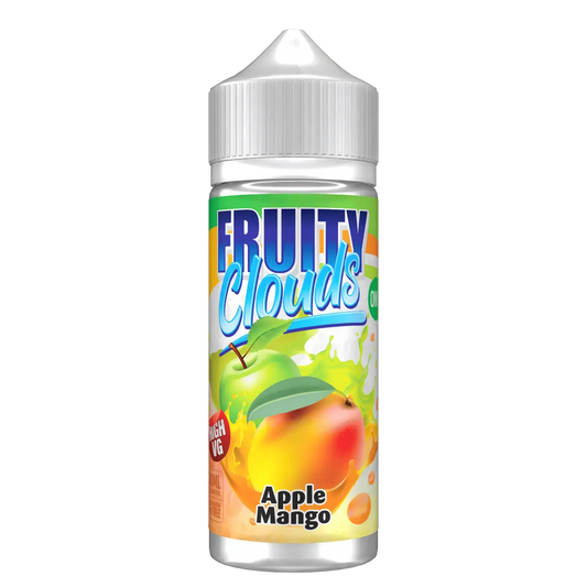 Fruity Clouds 100ml Shortfill E-Liquid - High VG 70/30 Sub-Ohm Vape Fruity Clouds