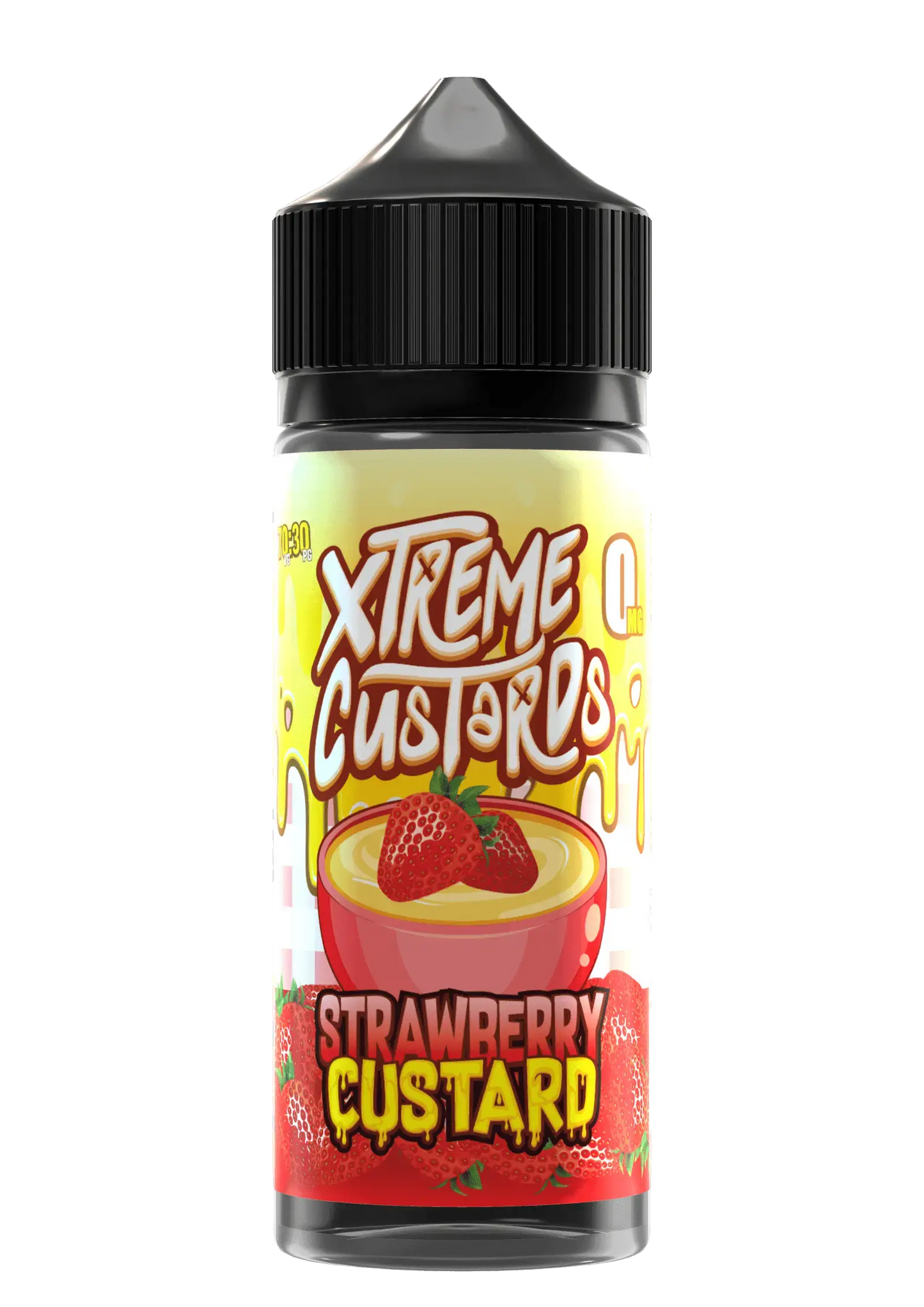 Xtreme Custard 100ml Shortfill E-Liquid - Rich Dessert Custard Flavour Xtreme Custard