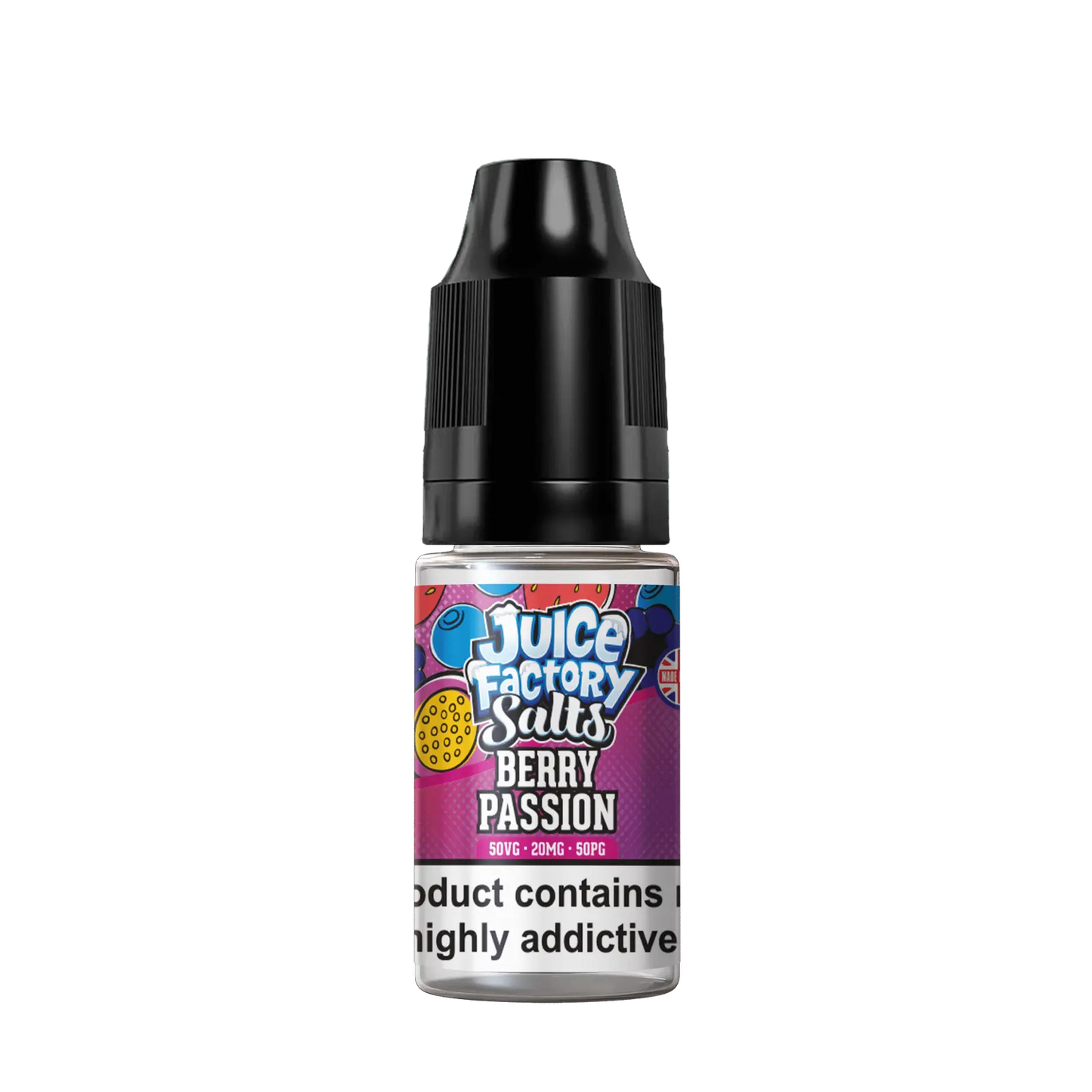 Juice Factory - Berry Passion - 10ml nic Salt
