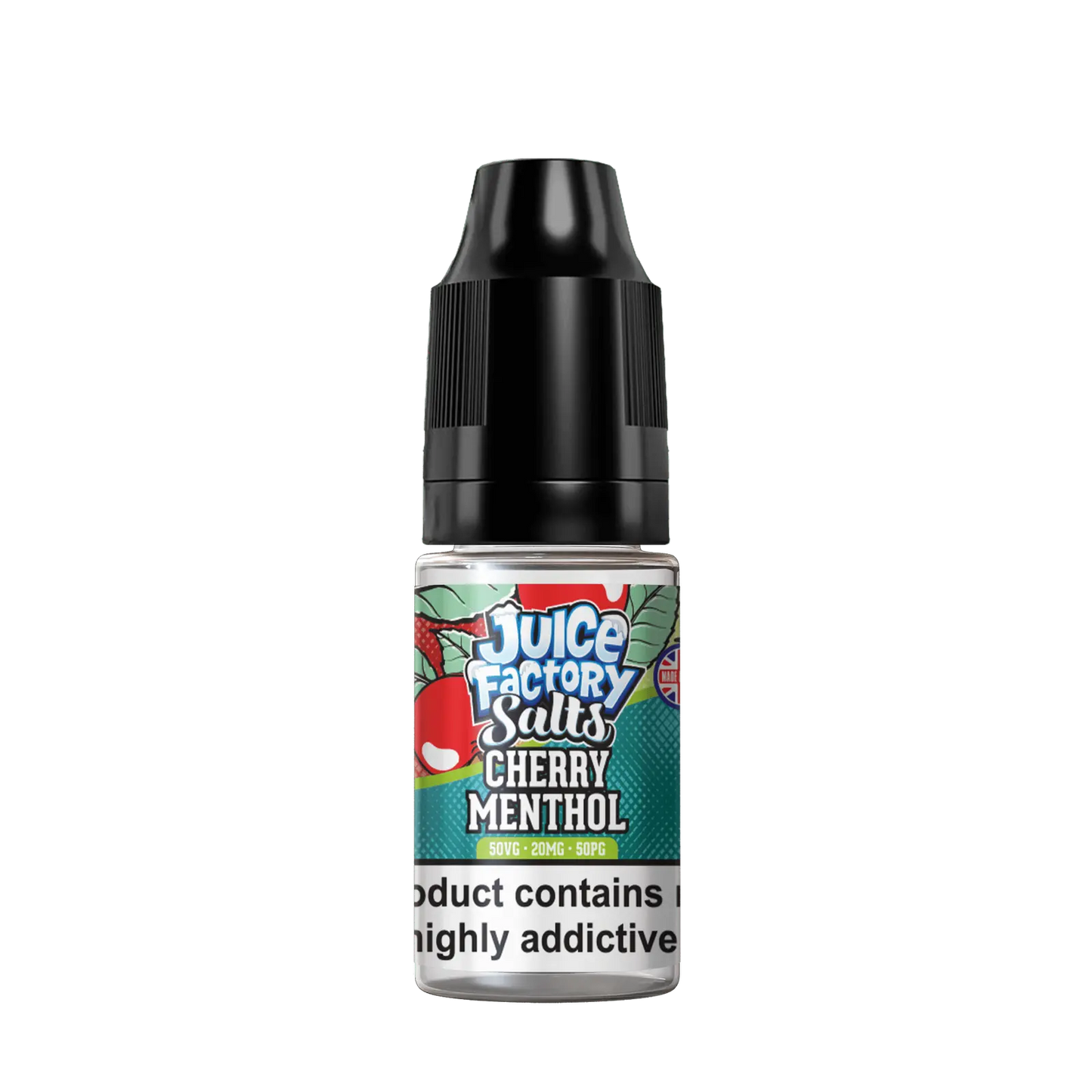 Juice Factory - Cherry Menthol - 10ml nic Salt