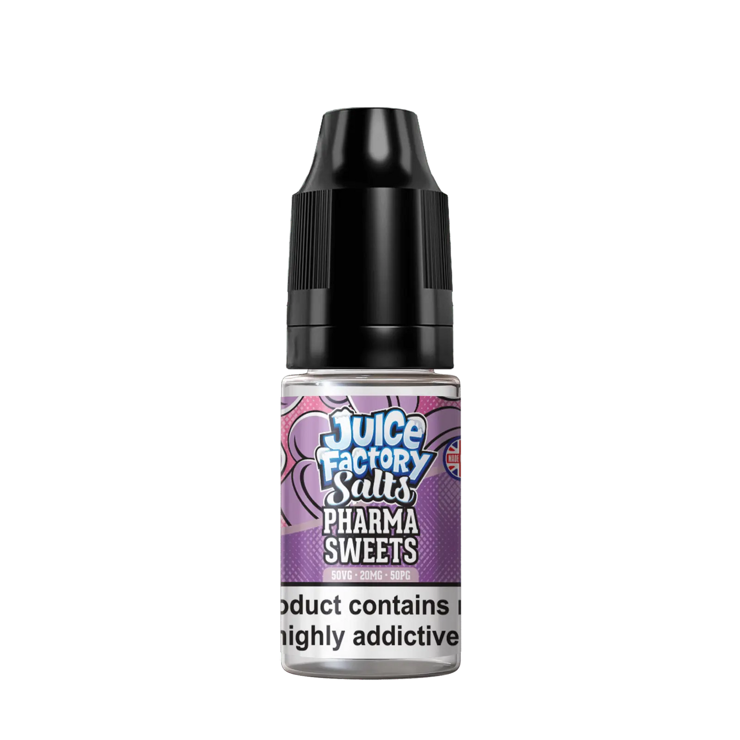 Juice Factory - Pharma Sweets - 10ml nic Salt