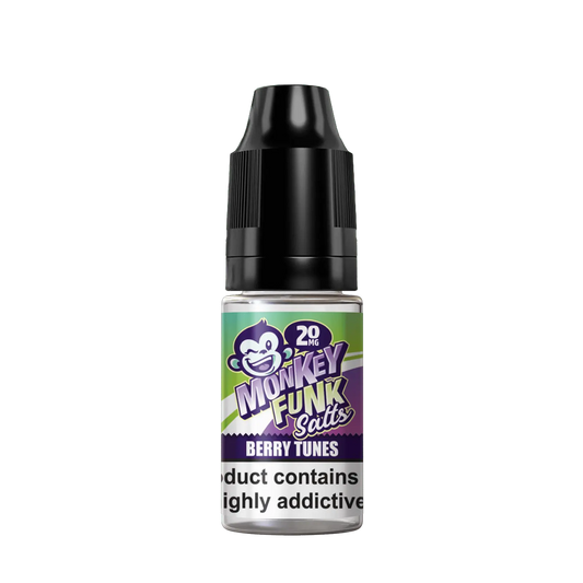 Monkey Funk Salts - Berry Tunes - 10ml nic Salt