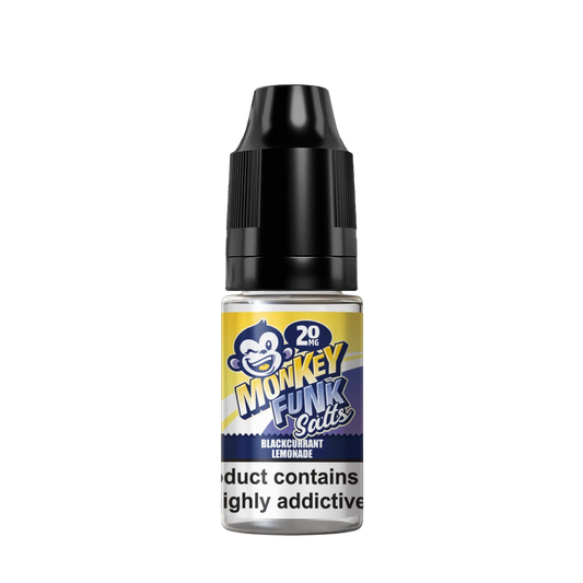 Monkey Funk Salts - Blackcurrant Lemonade - 10ml nic Salt