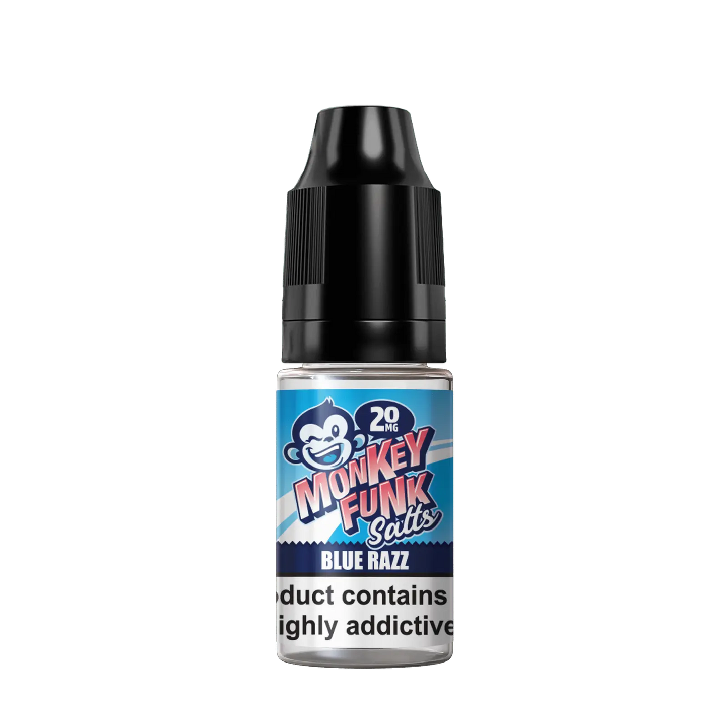 Monkey Funk Salts - Blue Razz - 10ml nic Salt