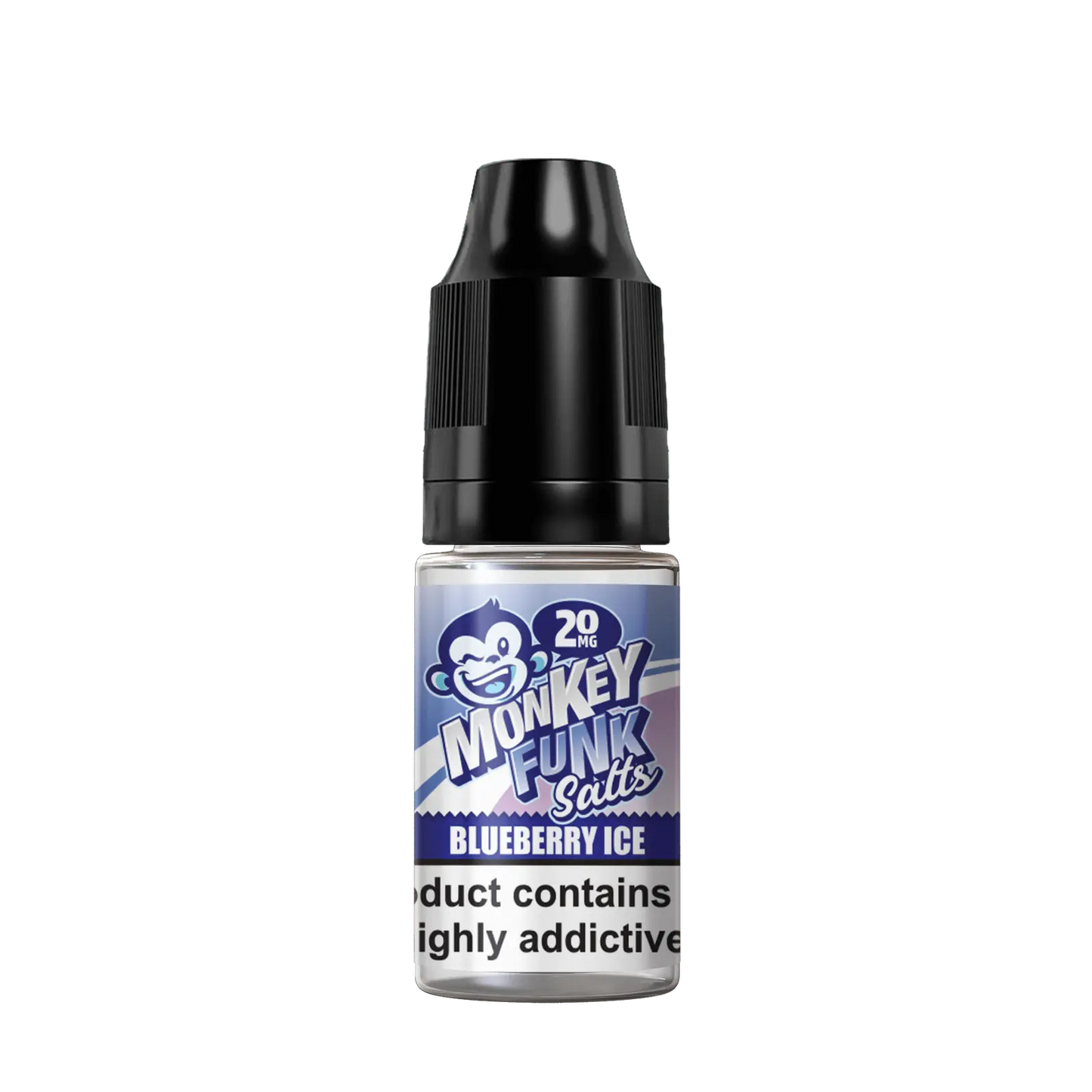 Monkey Funk Salts - Blueberry Ice - 10ml nic Salt