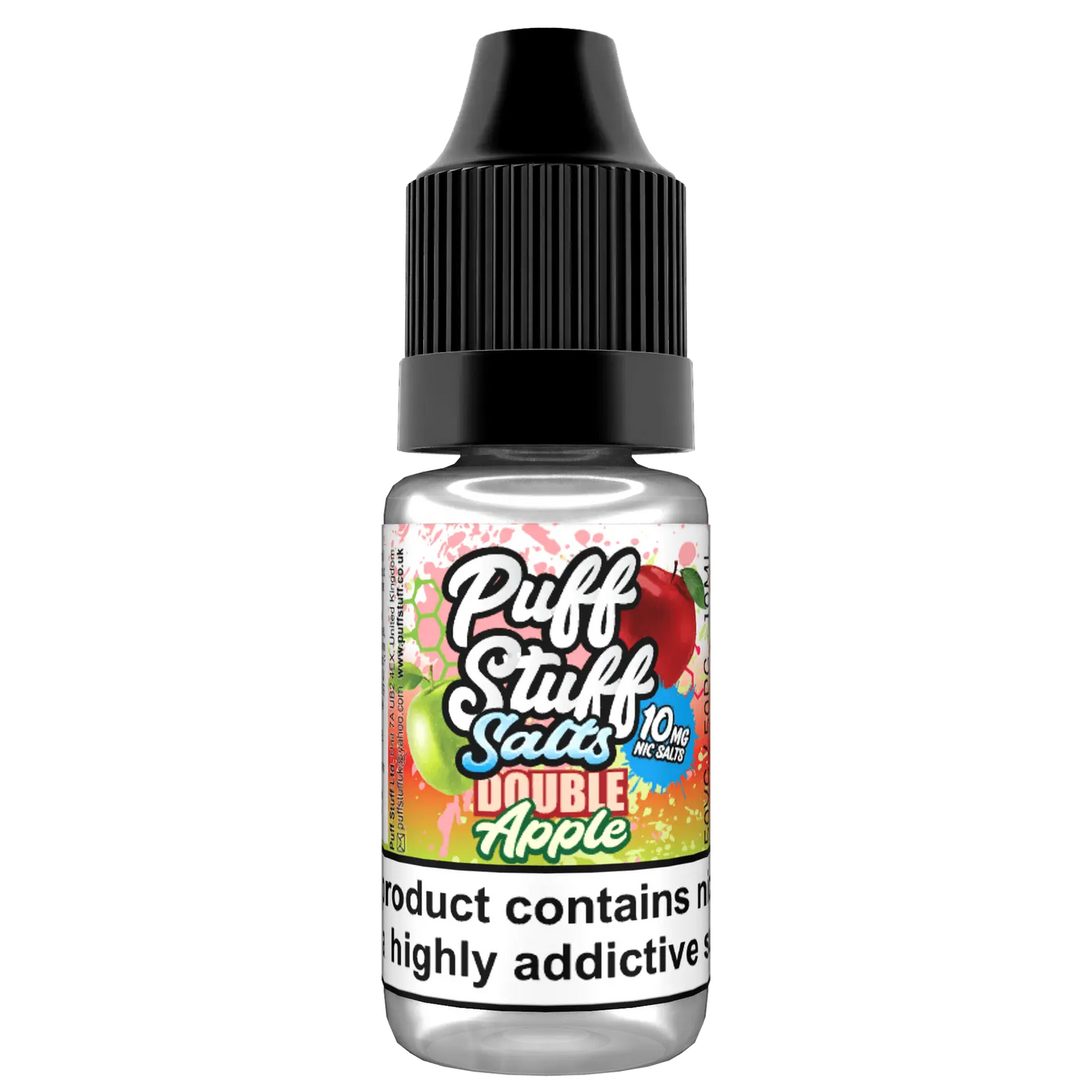 Puff Stuff Salts - Double Apple - 10ml nic Salt