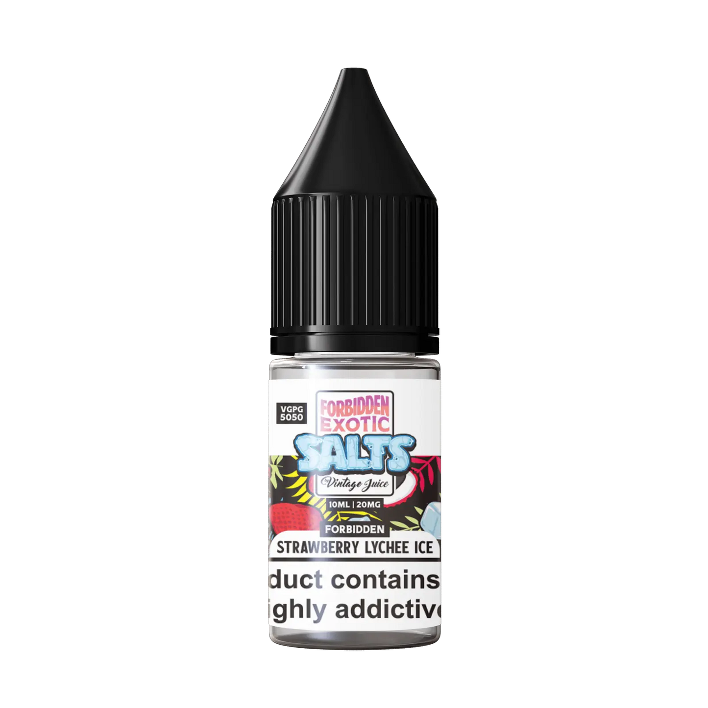 Forbidden Exotic Salts - Strawberry Lychee Ice - 10ml nic Salt