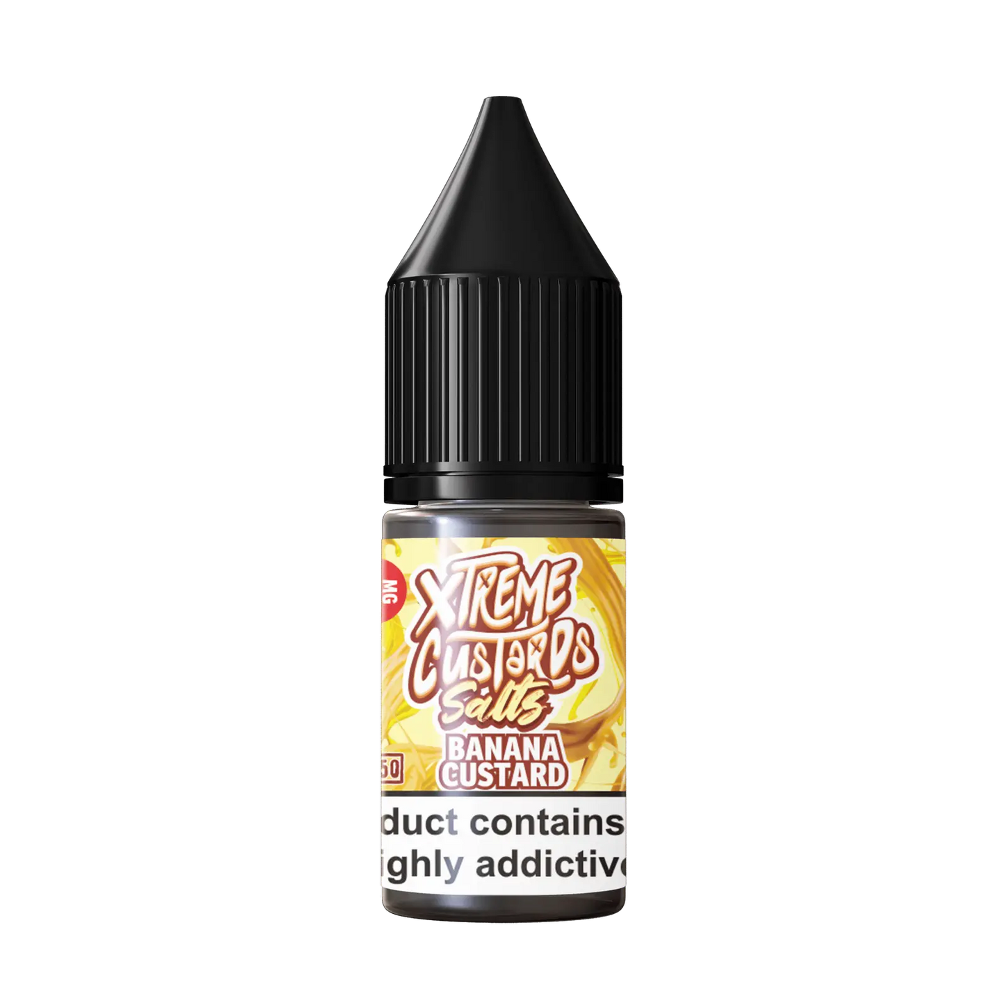 Xtreme Custard Salts - Banana - 10ml Nic Salt