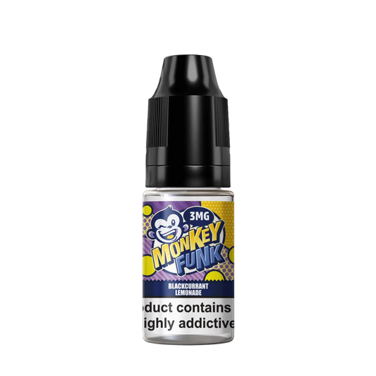 BLACKCURRANT LEMONADE E-LIQUID BY Monkey Funk 10ML