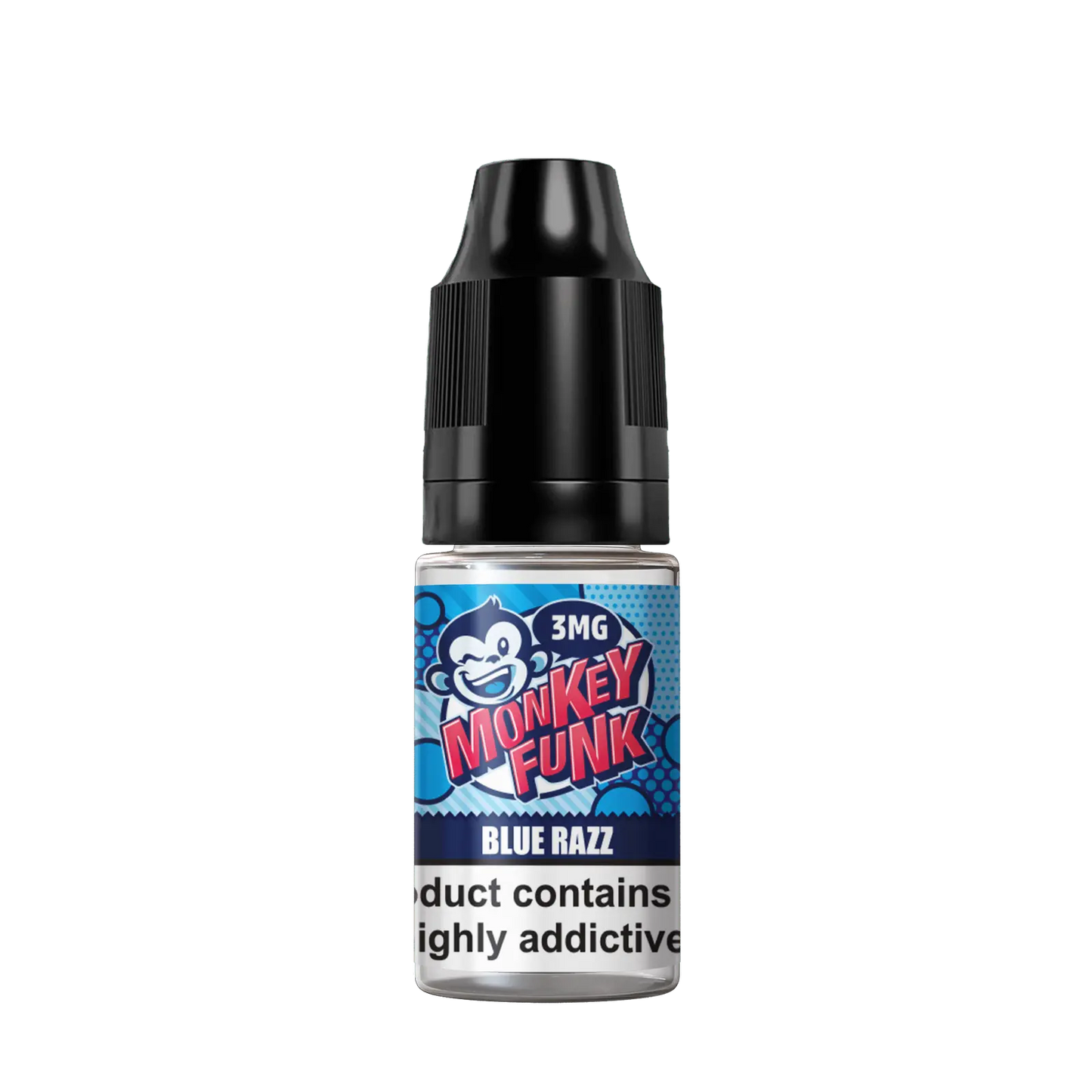 BLUE RAZZ E-LIQUID BY Monkey Funk 10ML