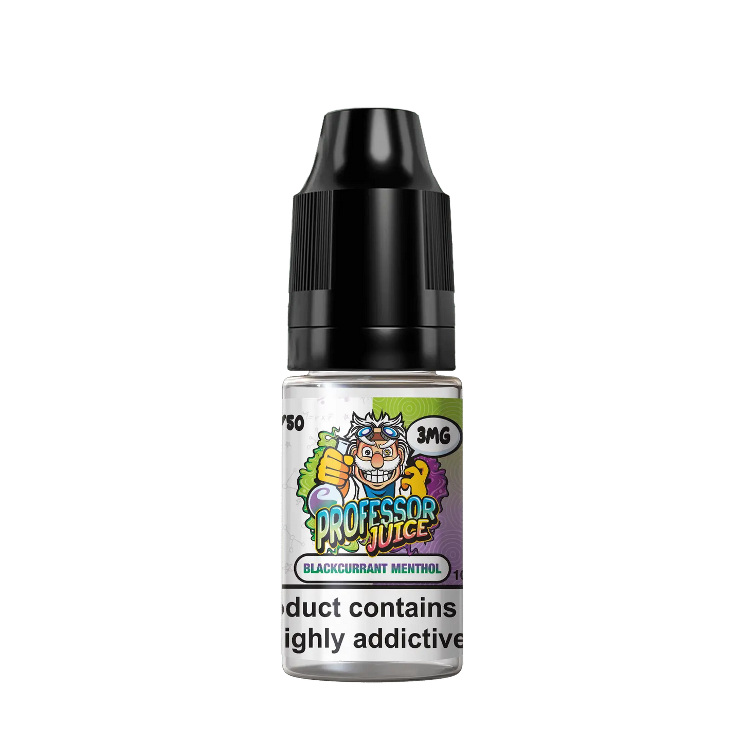 Blackcurrant Menthol E-LIQUID BY Professor Juice 10ML