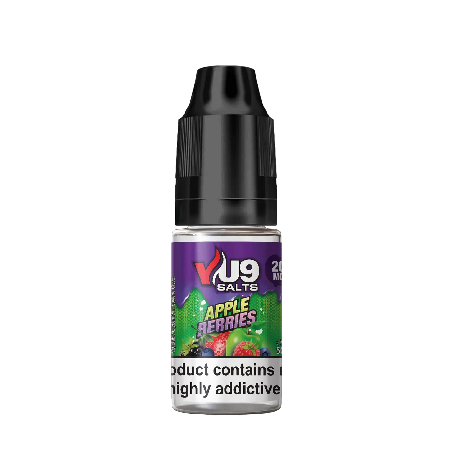 Apple Berries - Nic salt E-Liquid By VU9 10ml
