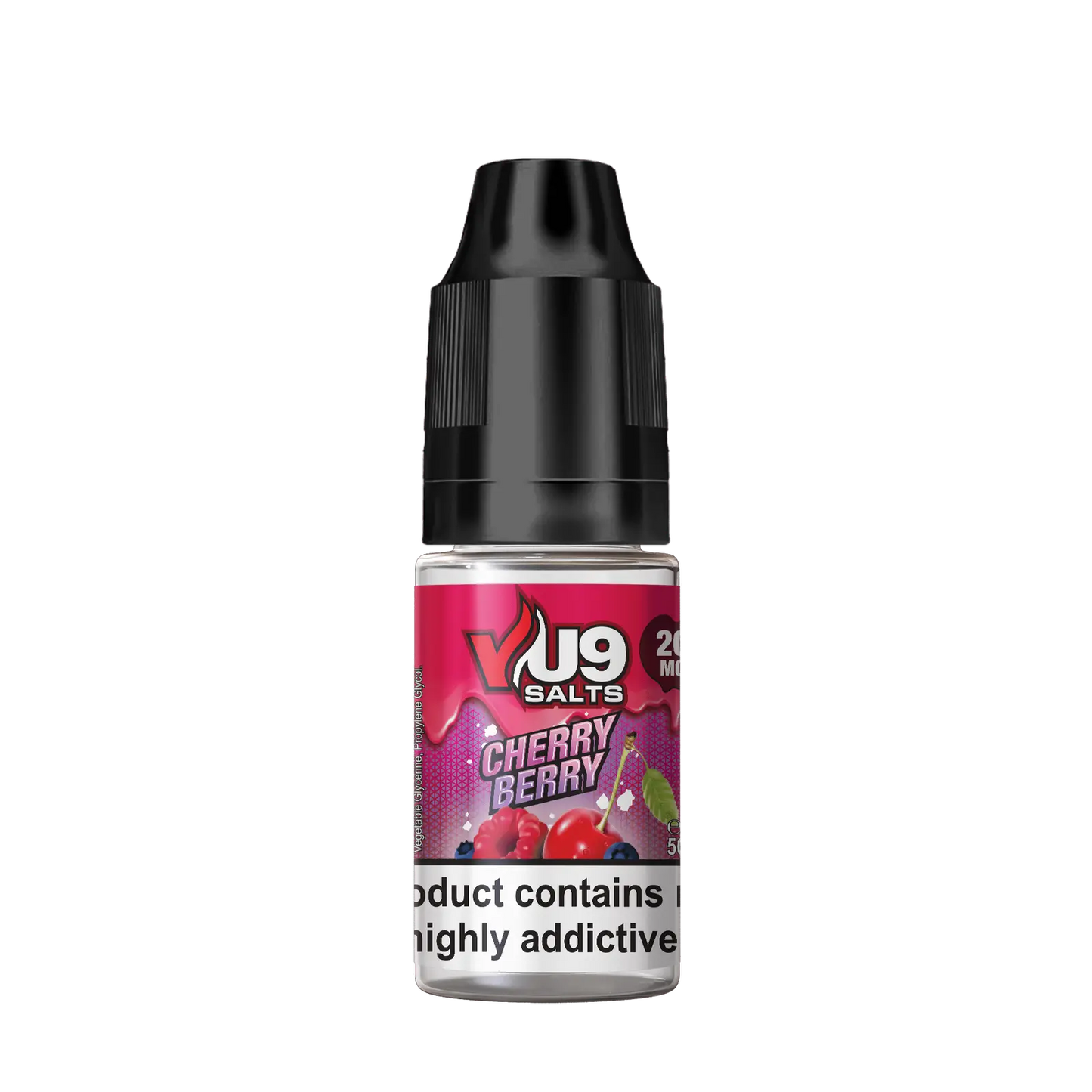 Cherry Berry - Nic salt E-Liquid By VU9 10ml
