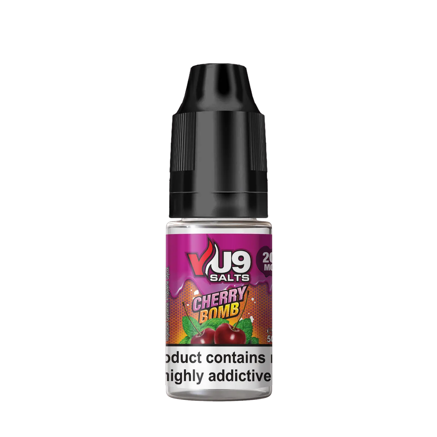 Cherry Bomb - Nic salt E-Liquid By VU9 10ml