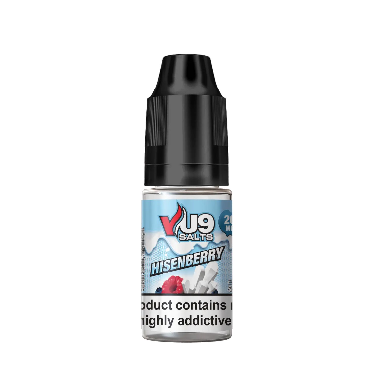Hisenberry - Nic salt E-Liquid By VU9 10ml